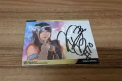 女子プロレス マリーゴールド 直筆サイン入りカード メガトン トレカ