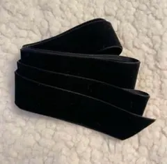 黒ベロア　リボン　結婚式【即日発送可】