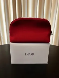 Dior ノベルティポーチ　レッド