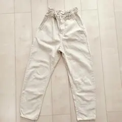 ZARA アイボリー カジュアルパンツ Mサイズ