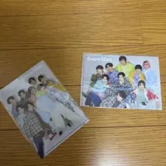 Snow Man ミニクリアファイル 2枚セット