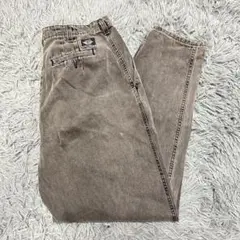 90s USA DOCKERS ブラックデニムチノスラックスのサムネイル