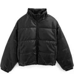 ブラックパデッドジャケット値下げ⭕️