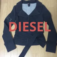 【DIESEL】スウェット　ジャケット　ディーゼル　アウター　ライダース