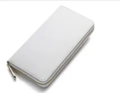 超人気　レディース　メンズ　本革　レザー　長財布　ホワイト　白