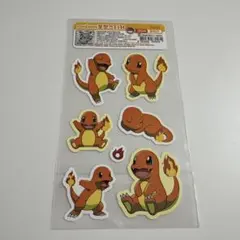 ポケモン　ヒトカゲ ブイズ　韓国　シール ステッカー