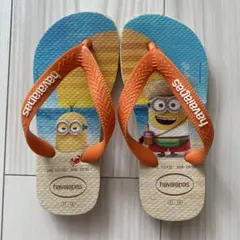 ミニオン　ビーチサンダル18cm〜19cm havaianas