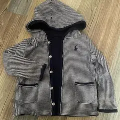 ラルフローレン　リバーシブル　コットン　パーカー80cm