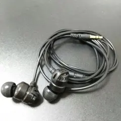 JVC・HA-FX11X・イヤホン ブラック 使用頻繁少 作動良好 良品