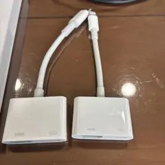 HDMI変換アダプター 2個セット USB-C Lightnin