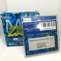 MO 磁気光ディスク Fujitsu 230MB 3.5inch　５枚セットのサムネイル