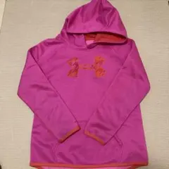 アンダーアーマー　パーカー　ピンク　150 YLG