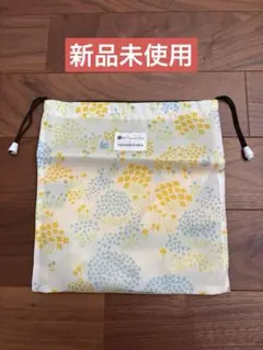【新品未使用】Milpoche × totsukitoka 巾着ポーチ　おむつ