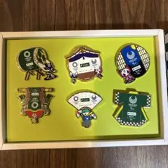 オリンピックキャラクター ピンバッジセット