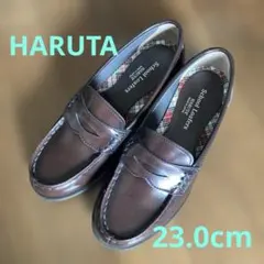 HARUTA ハルタ ローファー 茶 23cｍ