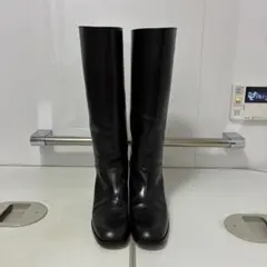 MARC JACOBS ブラックレザー ロングブーツ サイズ37