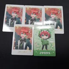 カラフルピーチ　ぷぴぱ　じゃぱぱ　トレカ