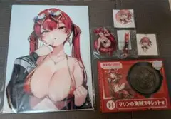 宝鐘マリン あかさあい まとめ売り c108 コミケ 等身大アクリルパネル