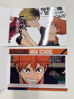 ハイキュー!! クリアビジュアルポスター2 2枚セット