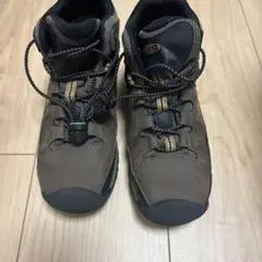 KEEN ブラウン 子供トレッキングシューズ　22cm