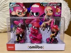 amiibo トリプルセット タコガール タコボーイ スプラトゥーン　アミーボ