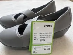 【新品タグ付】クロックス ビジーデイ ストラッピー ウェッジ 23cmのサムネイル