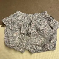 花柄フリル付きショートパンツ 120cm