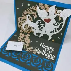 フォロワー様限600円バレンタインバースデーハンドメイドメッセージカード