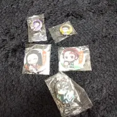 【ラストセール】鬼滅の刃 缶バッチ 5個セット
