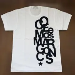 COMME des GARCONS ロゴプリント Tシャツ ホワイト 未使用のサムネイル