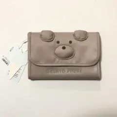 【未使用品】[ジェラート ピケ] ベア母子手帳ケースS