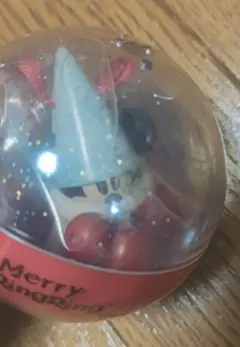 ディズニークリスマス2025 リルリンリン カプセルトイ 水色