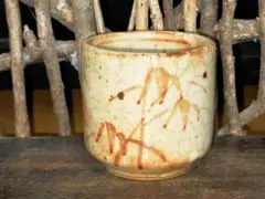 ♥美濃焼♥志野♥ぐい呑み♥ぐい飲み♥　酒器　骨董　古玩