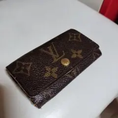 汚れあり。ルイ・ヴィトン モノグラム キーケース