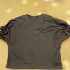 COS 半袖ブラウス ネイビーのサムネイル