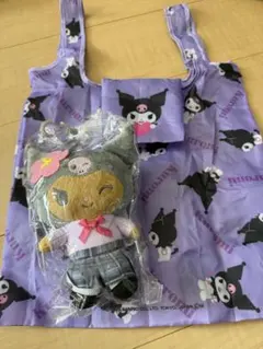 クロミ ぬいぐるみとエコバッグ セット