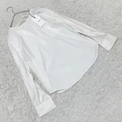 【セオリー】 (P) ドロップショルダープルオーバーシャツ バックレースアップ