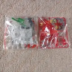 爆旋Beyblade 透明版 Draciel F 透明版 Sea Borg 2 (2 件裝)