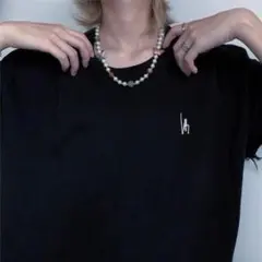 パールチェーン ボール ネックレス バタフライ ストリート 韓国 n054r