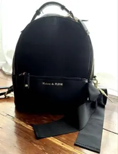 Maison de FLEUR ブラック ミニリュックのサムネイル