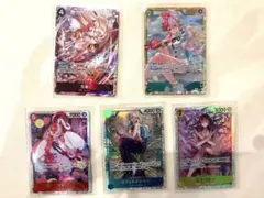 ワンピース カードヒロインズエディション ウタ SEC 孔雀Rパラレル SR