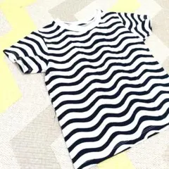 UNIQLO Marimekko 波模様 Tシャツ 110