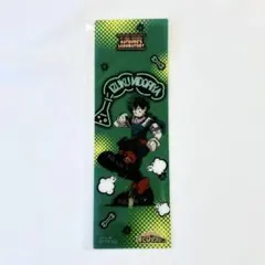 僕のヒーローアカデミア 緑谷出久 発目ラボ POPUP 特典 クリアしおり 1点