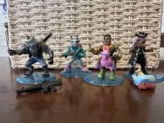 フォートナイト ミニフィギュア 4体セット武器・小物付き