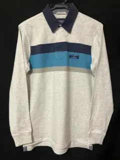 L.L. Bean ビンテージ・ソフト・ラグビー、チェスト・ストライプ S