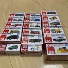 新品未開封 トミカ計16台＋ポケットトミカ2台