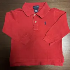RALPH LAUREN 赤 ポロシャツ 2T