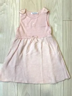 ファミリア ジャンパースカート 90cm ピンク うさぎ