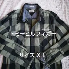 トミーヒルフィガーデニム 長袖ボタンシャツ アウトドア