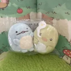 ぺんぎん?(なす)＆たぴおか(おいも) てのりぬいぐるみセット すみっコぐらし すみっコぐらし てのりぬいぐるみセット ぺんぎん?&たぴおか ざっそう